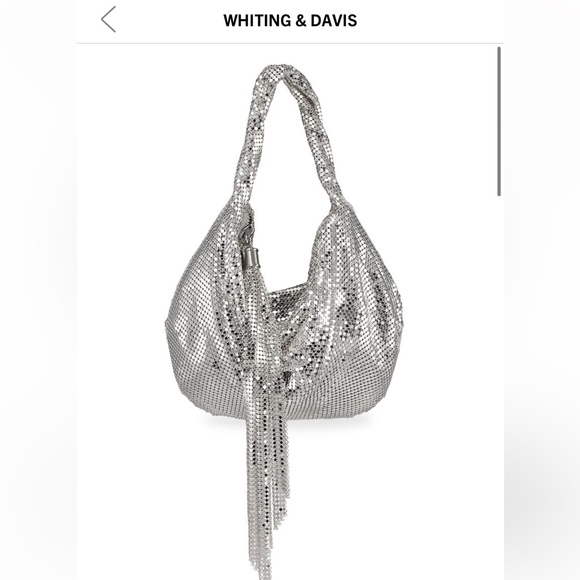 Whiting & Davis Handbags - Whiting & Davis Marisol Twisted Hobo